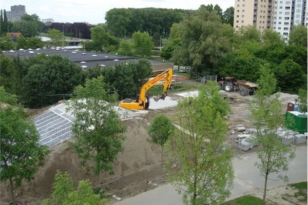 Aanleg BMX-piste - Sportinfrabouw NV